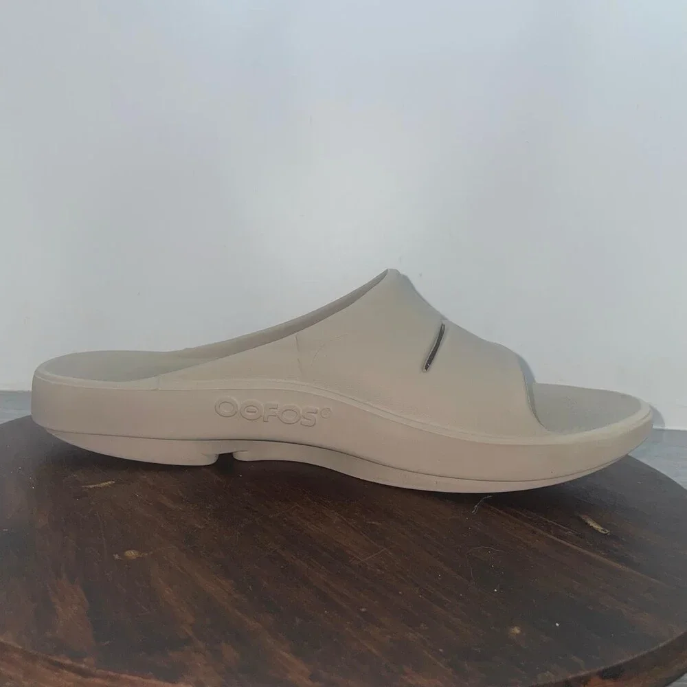 Oofos Ooahh Sandals Mens 10 Women 12 Recovery Slip On Comfort Slides *Flaws